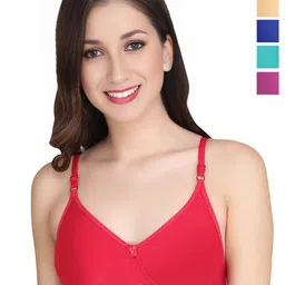 Liigne Pack Of 5 Full Coverage Lightly Padded Bra-picture-17