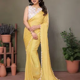 VEDANT VASTRAM Pure Georgette Saree-image-60