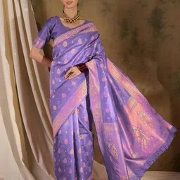 Suha Woven Design Art Silk Heavy Work Banarasi Saree-image-68