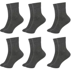 MUKHAKSH Unisex Grey Socks-image-49
