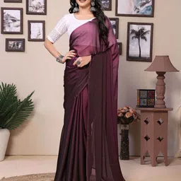 Rhey Ombre Satin Ready to Wear Saree-image-19