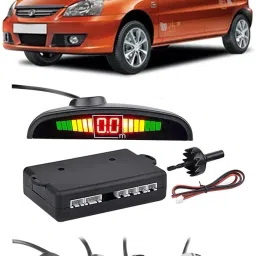 PKNB0519 Black Car Reverse Parking Sensor with LED Display 4 Sensor PKNB0519 Parking Sensor-14