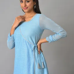 AURELIA Festive Geometric Print Kurta image 4