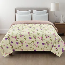 IVAZA Champagne AC Room Double Bed Microfibre Comforter-image-98