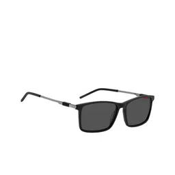 HUGO Men Full Rim Style Rectangle Sunglasses with 20344400357IR-picture-26
