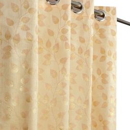 Myntra Elegant Homes Cream-Coloured Set of 3 Window Curtain-picture-15