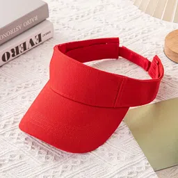 Infispace Unisex Cotton Adjustable Sports Sun Visor Cap-19