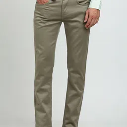 Turtle Men Narrow Tapered Fit Mid-Rise Cotton Stretchable Jeans-image-64