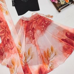 Shoryam Fashion Girls Silk Georgette Ready to Wear Lehenga Choli-picture-29