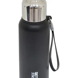 JAYPEE PLUS Black Stainless Steel Water Bottle 820 ML-image-4