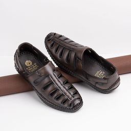ATESBER by Inc.5 Men Leather Comfort Slip-On Sandals-image-87