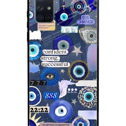 QRIOH Quirky Printed Samsung Galaxy A71 Back Case Mobile Accessories-picture-42