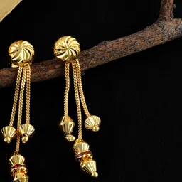 Missmister Gold-Plated Brass Earrings-image-94