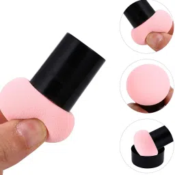 lusty soul Foundation blusher brush mushroom blender Multicolor image 3