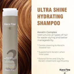 KERA FINE Keratin Shampoo Keratin Soy & Wheat Protein- 250 ml image 4