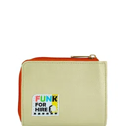 Funk For Hire Women Typography Printed Zip Around Wallet-23