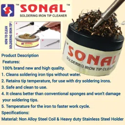 SP-11 Soldering Iron Tip Cleaner 0 W Simple-image-4