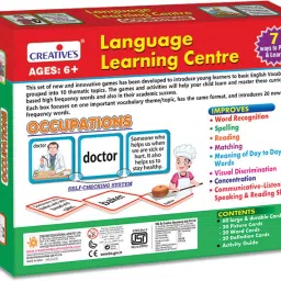 creative's Language Learning entre - Occupations (120 Game cards & Activity Guide ) image 3