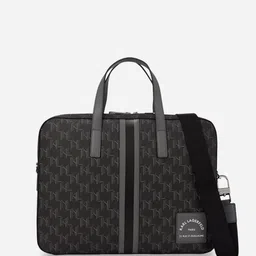 Karl Lagerfeld Printed PU Structured Handheld Bag with Quilted-14