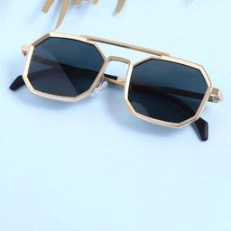 SPADEACES Unisex Black Lens & Gold-Toned Other Sunglasses with-picture-18