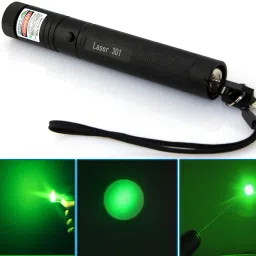 GLOWISH MULTI LIGHTS DESIGNER GREEN LASER LIGHT POINTER WITH SAFETY LOCK FEATURES image 2