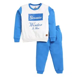 CRAZYPENGUIN ELITE Boys Printed Long Sleeves Sweatshirt With Joggers-image-14