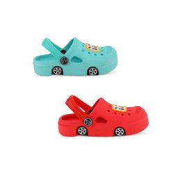 Smartots Kids Set Of 2 Self Design Clogs image 3