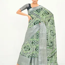Anouk Rustic Zari Chanderi Saree-25