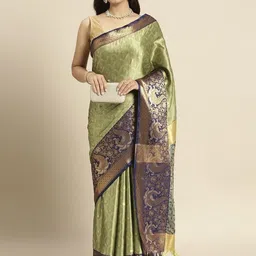 SILKWEAR Woven Design Paithani Saree-picture-28