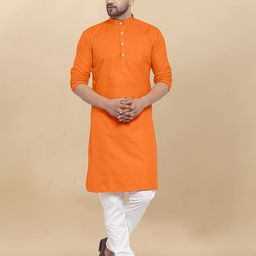 VS MALL Men Cotton Kurta-image-8