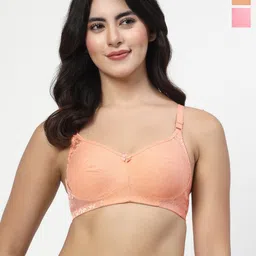LILY Pack Of 2 Full Coverage Bralette Bra-16