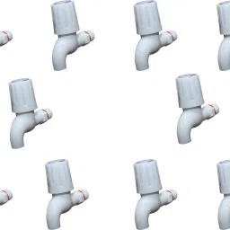 Pvc White Short body bib cock Turbo pvc taps for bathroom standard size 1/2" - Turbo water bib tap Bib Tap Faucet-image-16