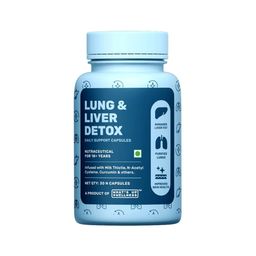 What's Up Wellness Liver & Lung Detox Capsules With Milk Thistle & Curcumin - 30 Nos-57