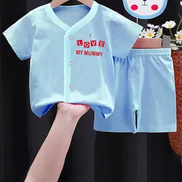 Fancy Walas Infants 3-Pcs Printed Pure Cotton Baby Apparel Gift Set-image-70