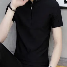 StyleCast Men Polo Collar Applique T-shirt-image-39
