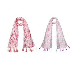 StoleVilla Girls Printed Stole-picture-13