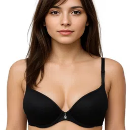 Blush Lado Nylon Underwired Lightly Padded Everyday Bra-picture-6