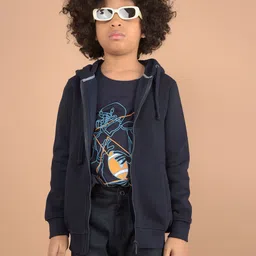 Crimsoune Club Boys Cotton Hooded Long Sleeves Sweatshirt-image-51
