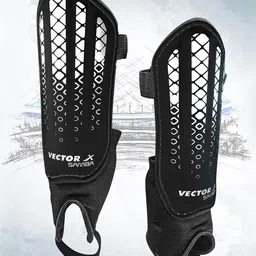 VECTOR X Samba-SR Football Shin Guard With Adjustable Straps-70
