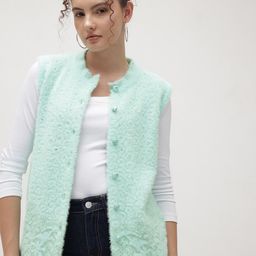 The Roadster Life Co. Women Self Design Longline Cardigan-picture-3
