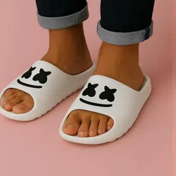 ABJ Fashion White EVA Flip Flops-picture-53