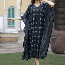 Divena Printed Midi Ethnic Dresses-image-37