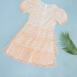 Pantaloons Junior Floral Fit & Flare Dress-image-85