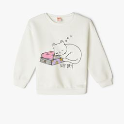 Koton Girls Printed Sweatshirt-picture-24