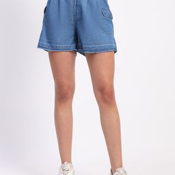 Global Republic High-Rise Tencel Shorts-image-51