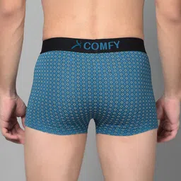 AMUL COMFY Pack Of 2 Printed Breathable Trunks-ACM101BTRNK-BK-PB-80-PO2 image 3