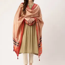 SANGAM PRINTS Ethnic Motifs Printed Dupatta image 3