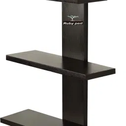 ruby perl Solid Wood Open Book Shelf image 2