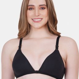 Reveira Pack Of 2 Medium Coverage Non Padded Front Open Everyday Bra- All Day Comfort image 2