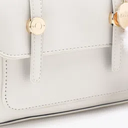 Mast & Harbour Structured Satchel Comes with a Keychain image 3